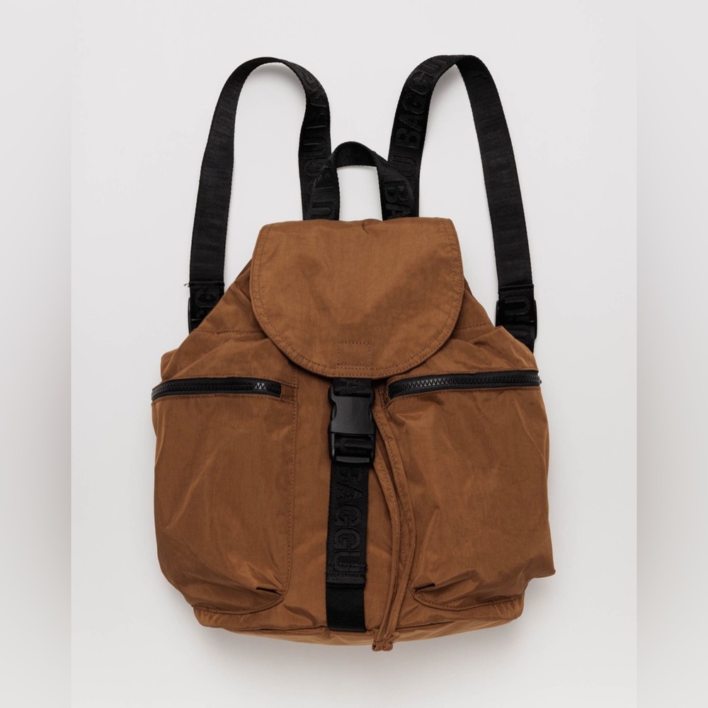 Baggu Large Spot Backpack in Brown